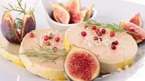 Getty Images Foie gras picture with figs