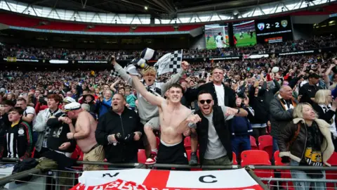 PA Media Pies fans