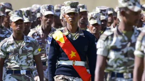 AFP Tigray special forces pictured in February 2020