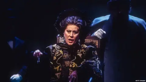 Getty Images Opera singer Elena Obraztsova on stage