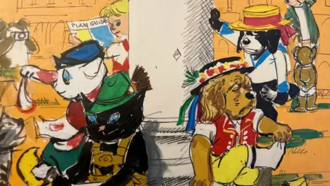 Simone Probst Europe sketch by Pierre Probst