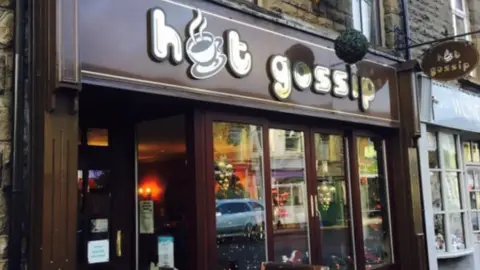 Sara Bailey Hot Gossip café in Treorchy