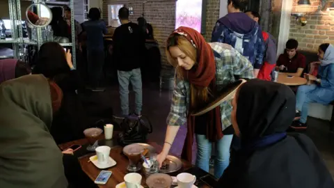 Getty Images Iranian café