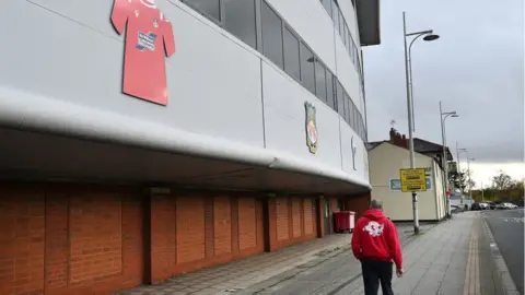 Getty Images Wrexham fan