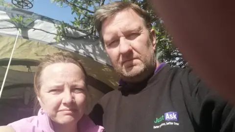 Mark Booth Tracey and Mark Booth