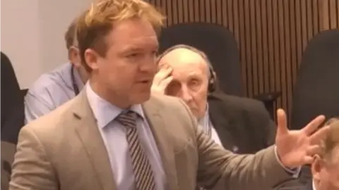 GCC Highways cabinet member Dom Morris said he wouldn't call it a 'civil war'