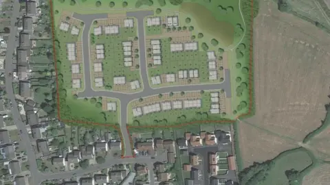 M7 Design Plans of new housing development