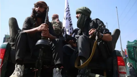 EPA Taliban fighters in Jalalabad