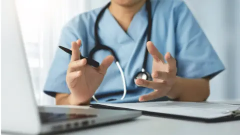 Getty Images Doctor speaking