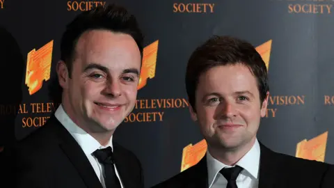 Getty Images Ant and Dec at the 2010 RTS Awards