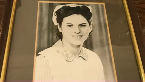 Family photo Margaret Elizabeth Golding as an 18-year-old nurse