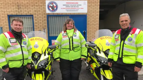 BBC Freewheeler volunteers