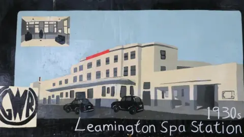 Warwick District Council One of the murals