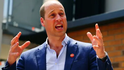 PA Media Prince William in Peckham