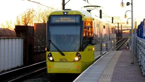 BBC Metrolink tram