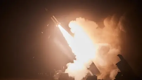 Reuters An ATACMS missile being fired. File photo