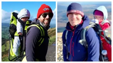 FAMILY PHOTO Friends Wayne Philips, left, and James Rush died from brain cancer in 2021 and 2022