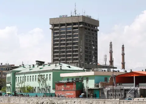 Reuters Ministry of information building in Kabul