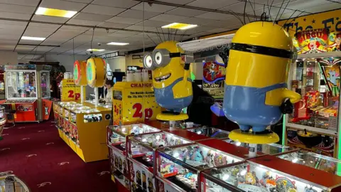 Brean Amusement arcade