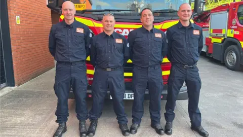 BBC Leicestershire firefighters