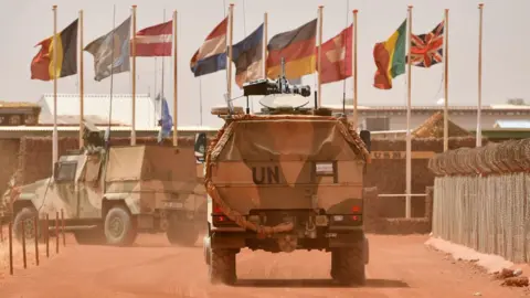 Getty Images Camp Castor, UN Peacekeeping base in Gao