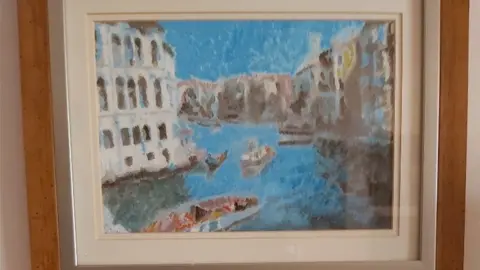 Alan Hughes Alan Hughes' portrait of Venice