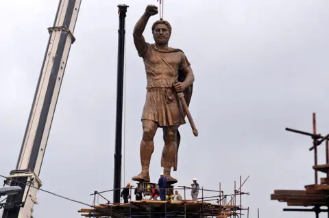 Getty Images Statue of Philip of Macedonia