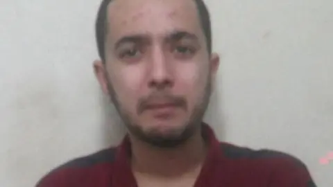 AFP A screengrab from a video showing Hamas hostage Hersh Goldberg-Polin.