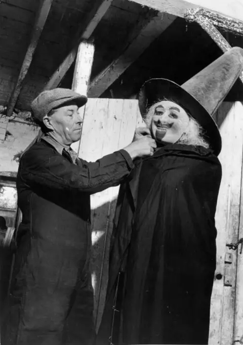 Getty Images Guy Fawkes dummy