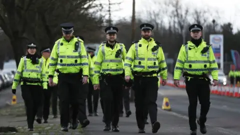 Getty Images Police Scotland officers