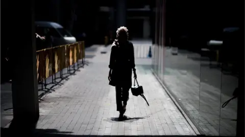 Getty Images woman walking