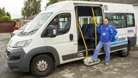 Worcester Wheels Passenger assistant Duncan Oliver