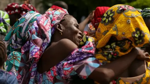 Reuters Chibok schoolgirls are reunited with their families in Abuja20/05/2017