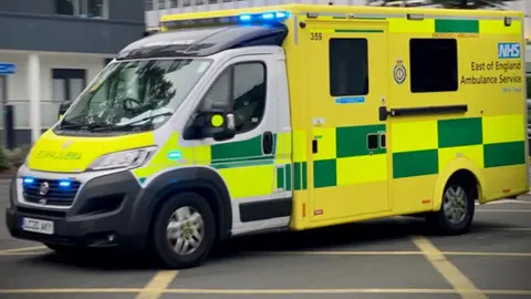 East of England Ambulance Trust Ambulance