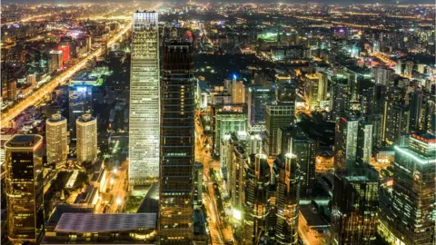 Google Cityscape at night