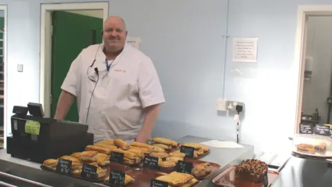 BBC Martin Winstanley, manager of Café 16