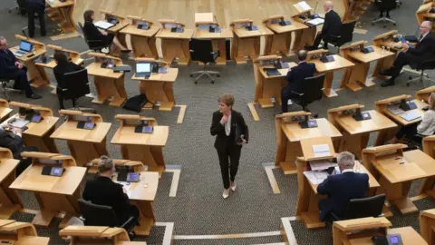 Getty Images Sturgeon at Holyrood