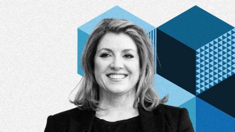 Penny Mordaunt did *major* prep so she could carry that sword