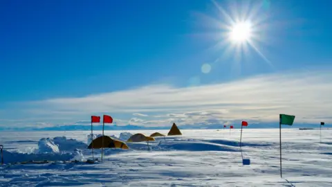 Kerry Key/Columbia University The team collected their measurements during a multi-week expedition