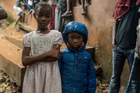 Olivia Acland Esta and Ibrahim Kargbo