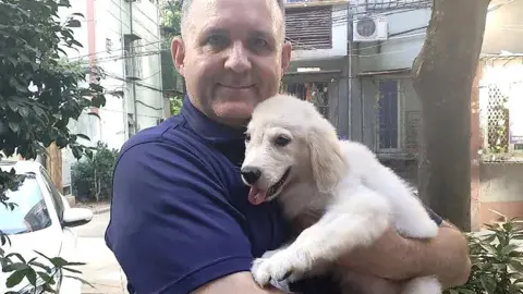 EPA Undated photo handed out by the Whelan family of Paul Whelan