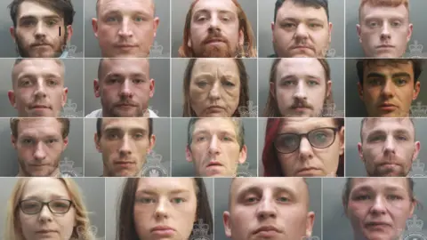 South Wales Police Top row: Aaron Martin; Ben William Brown; Bradley Sandford; Francis David DePlacido; Lewis Paul Morris. Second Row: Jake Luke Rowley; James William Royce; KIm Michelle Williams; Levi Rowlands; Lewis Davies Third Row: Matthew Philip Royce; Nathan Gordon Thomas; Nigel Rowley; Samantha Pemberton; Sean Skimmings Bottom Row: Stacey Martin; Tia Platt; Todd Connor Brown; Zoe Platt