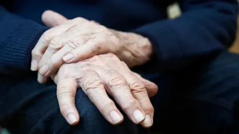 Getty Images Man with Parkinson's