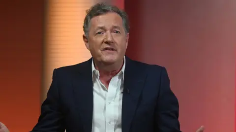 Piers Morgan on the BBC's Sunday Morning programme in 2022