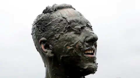 Getty Images A scene from this year's Boryeong Mud Festival in South Korea