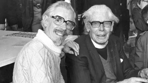 Cambridge PPF Rev W Awdry and his son Christopher