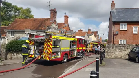 Dorset and Wiltshire Fire and Rescue Service Fire engines