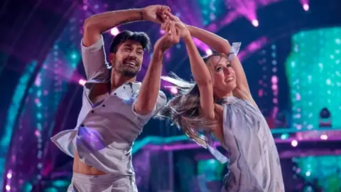 PA Media Rose Ayling-Ellis and dance partner Giovanni Pernice on Strictly Come Dancing