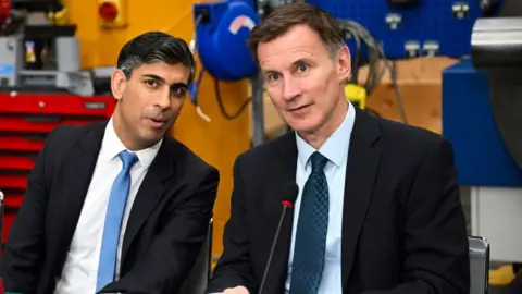 Getty Images rishi sunak and jeremy hunt