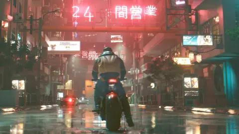 Scene demonstrating ray-tracing technology